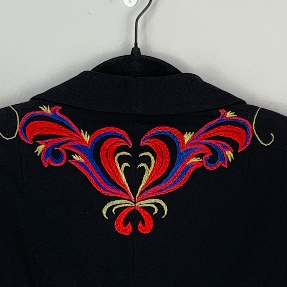 Rare! Massa Weber Waas Salzburg Vintage 80s German Wool Blazer - Picture 9 of 10